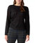 Knot Your Business Top - Black