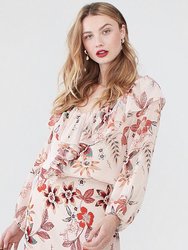 Lady Like Blouse - Desert Floral