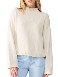 Off Duty Sweater - White Sand