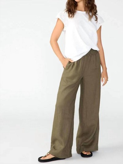 Sanctuary Clothing Smocked Wide Leg Semi High Rise Pant product