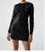 Sparkle Here Dress Black - Black