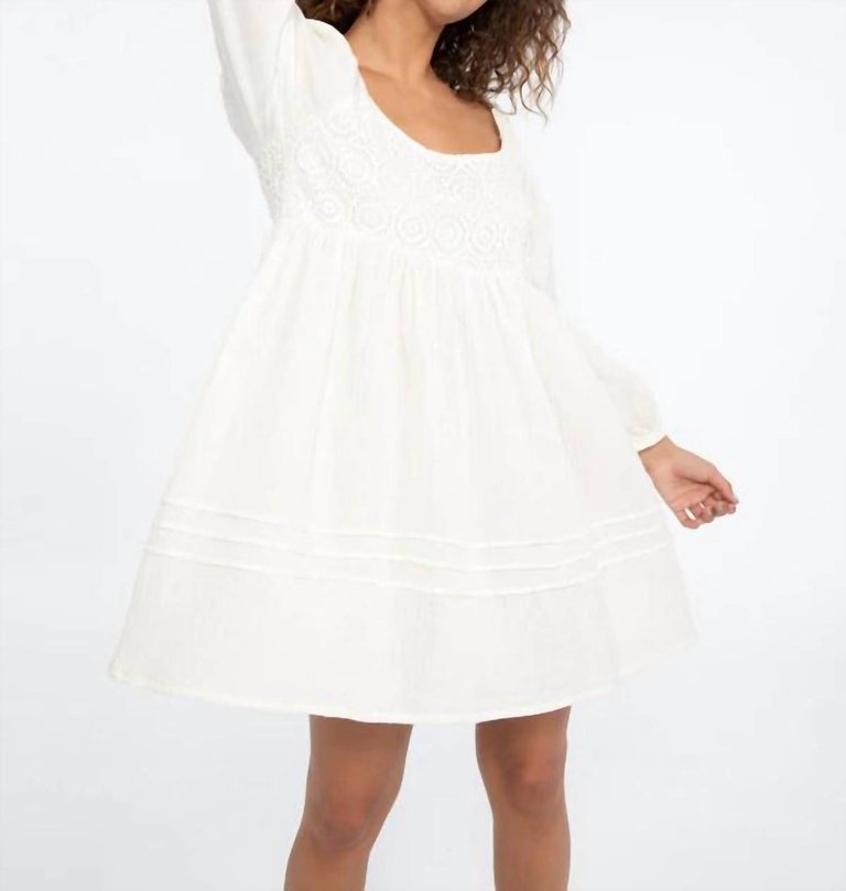 Summer Swing Dress - White