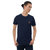 Unisex Short Sleeve Death Heart T-shirt - Navy