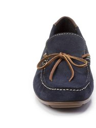 Andres Navy Driving Moccasin Shoes