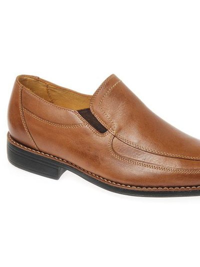 Sandro Moscoloni Berwyn Tan Leather Venetian Loafer product