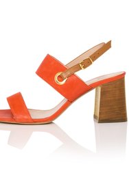 Adanna Sandal - Orange - Standard