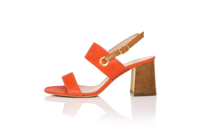 Adanna Sandal - Orange - Standard