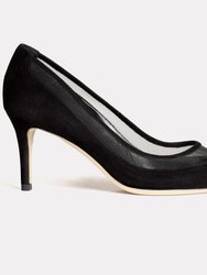 Brera Stiletto 70mm Heels - Black