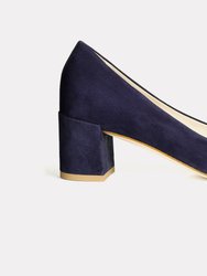 Chiaia Heel - Navy