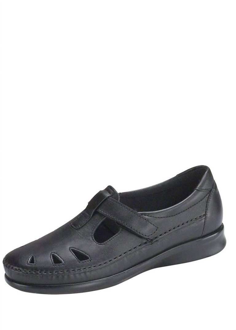 Roamer Slip On Loafer - Medium In Black