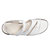 Tabby Sandal - Slim In White