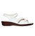 Tabby Sandal - Slim In White - White