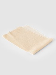 Sasawashi Mesh Body Scrub Towel - Natural