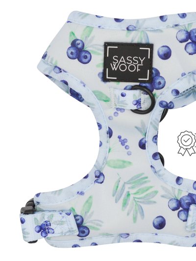 Sassy Woof Adjustable Harness - Berry Sassy product