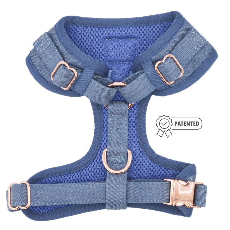 Adjustable Harness - Denim - Denim