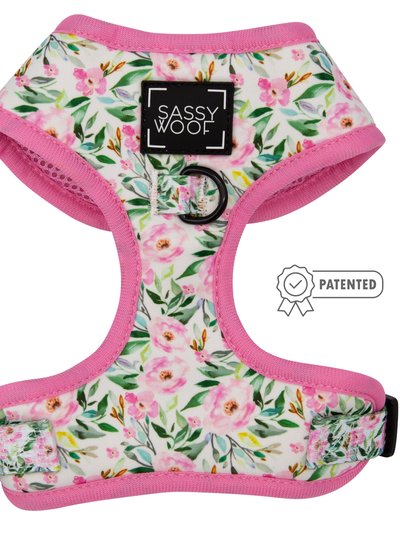 Sassy Woof Adjustable Harness - Magnolia product