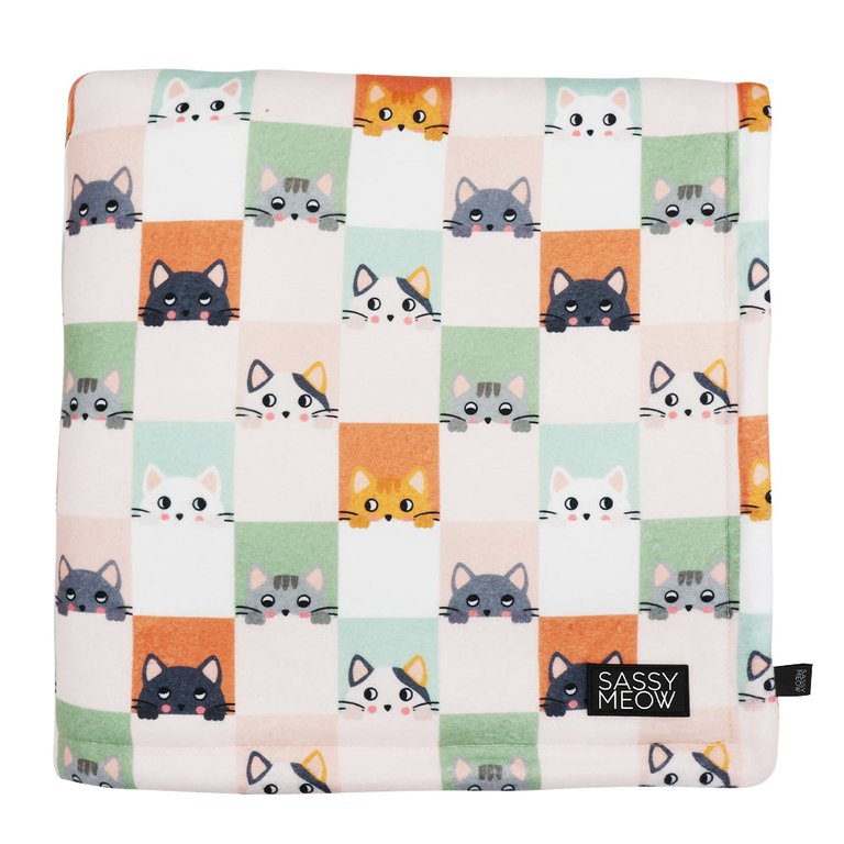 Cat Blanket - Smitten Kittens - Smitten Kittens