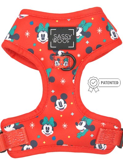 Sassy Woof Dog Adjustable Harness - Disney Holiday Collection product