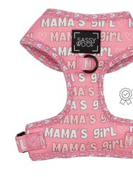 Dog Adjustable Harness - Mama's Girl - Pink