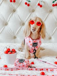 Dog Adjustable Harness - Mon Cherry