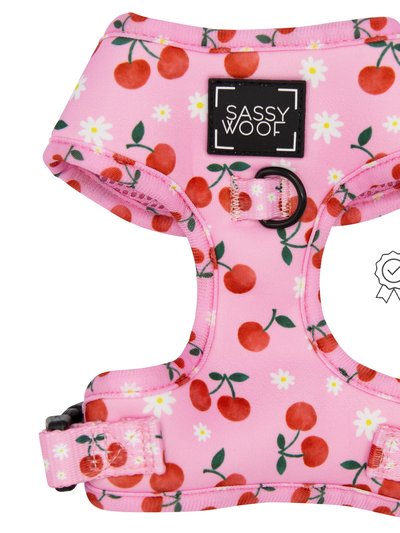 Sassy Woof Dog Adjustable Harness - Mon Cherry product