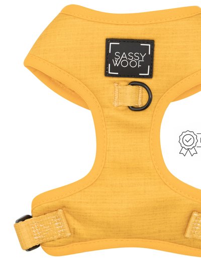 Sassy Woof Dog Adjustable Harness - Sunflower Fields product