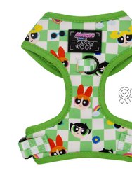 Dog Adjustable Harness - The Powerpuff Girls - Green - The Powerpuff Girls - Green