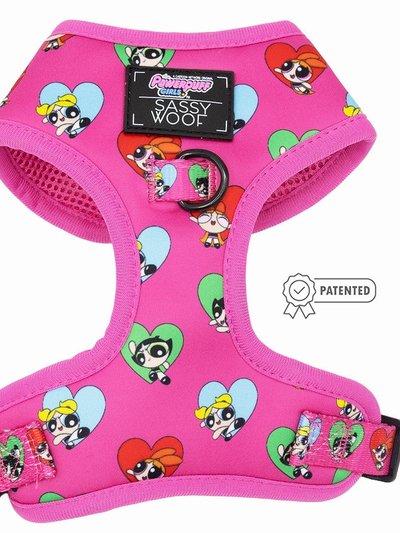 Sassy Woof Dog Adjustable Harness - The Powerpuff Girls - Love product