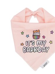 Dog Bandana - Barkday Pink - Barkday Pink