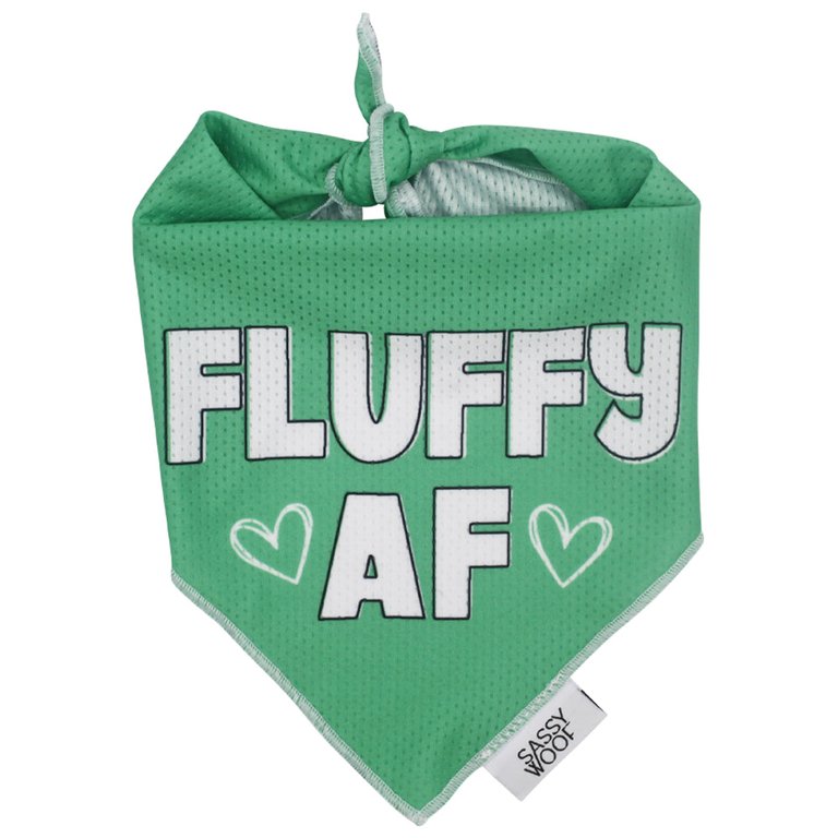 Dog Bandana - Fluffy AF - Fluffy AF