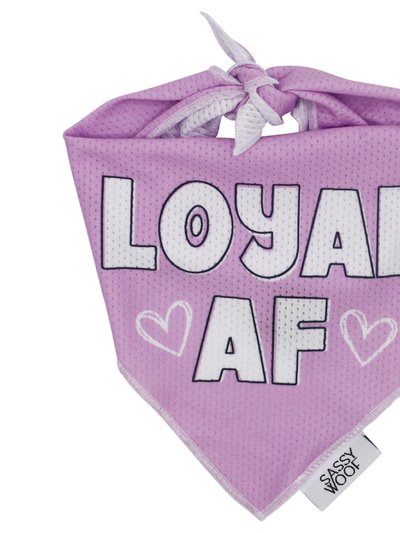 Sassy Woof Dog Bandana - Loyal AF product