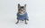 Dog Cable Knit Sweater - Blue