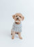 Dog Cable Knit Sweater - Gray
