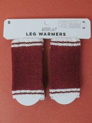 Dog Leg Warmers - Red - Red