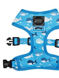 Dog Reversible Harness - Might As Whale
