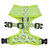 Dog Reversible Harness - Serving Up Sass - Green