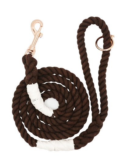 Sassy Woof Dog Rope Leash - Espresso product