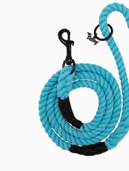 Dog Rope Leash - Neon Blue