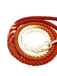 Dog Rope Leash - Ombre Orange