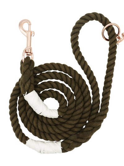 Sassy Woof Dog Rope Leash - Walnut product