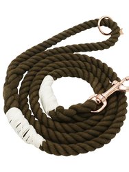 Dog Rope Leash - Walnut