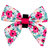 Dog Sailor Bow - Floral Frenzy - Floral Frenzy