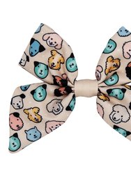 Dog Sailor Bow - Mixed With Love -  Mixed With Love