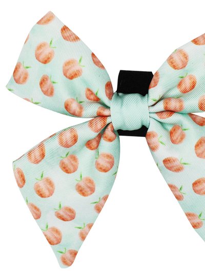 Sassy Woof Dog Sailor Bow - Peach Please product