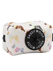 Dog Waste Bag Holder - Bold Boston Terriers
