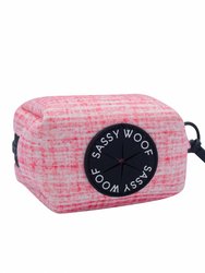 Dog Waste Bag Holder - Dolce Rose - Pink