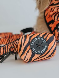 Dog Waste Bag Holder - Paw Of The Tiger