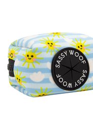 Dog Waste Bag Holder - Pawketful Of Sunshine - Pawketful Of Sunshine