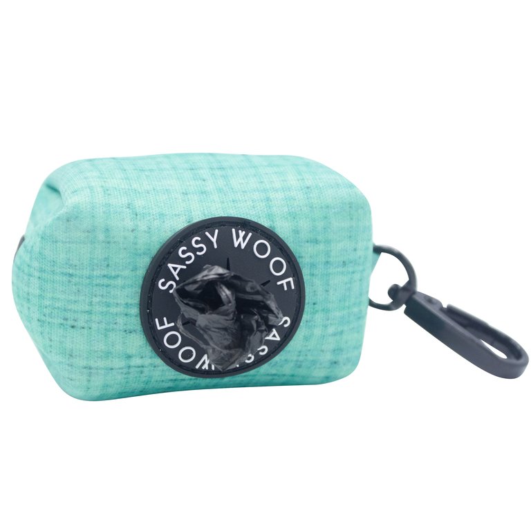 Dog Waste Bag Holder - Wag Your Teal