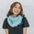 Human Infinity Scarf - Blue